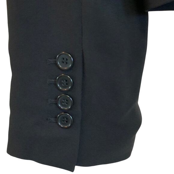 Ann Taylor Loft Classic Black Blazer size 8 New! NWT $139 - Picture 4 of 7